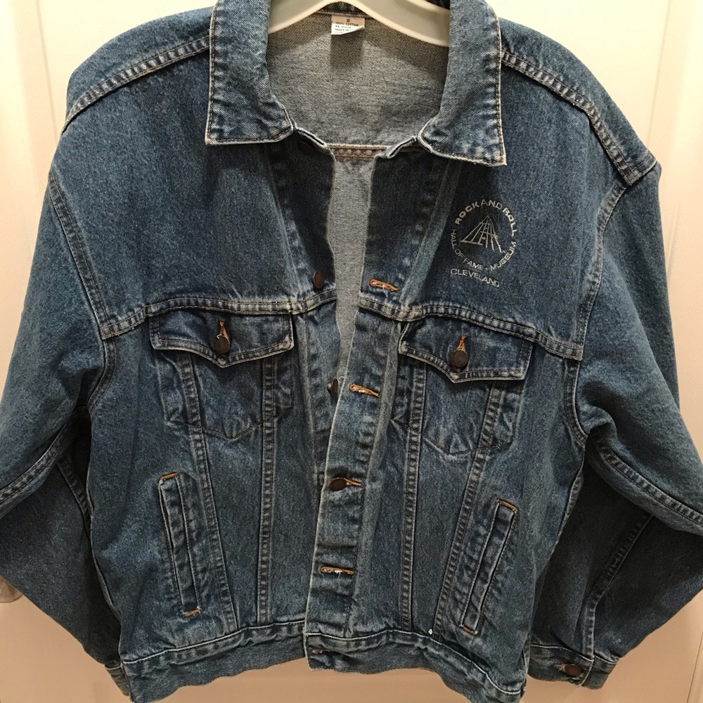 Cleveland Rock & Roll Hall of Fame Denim Jacket - Blue
